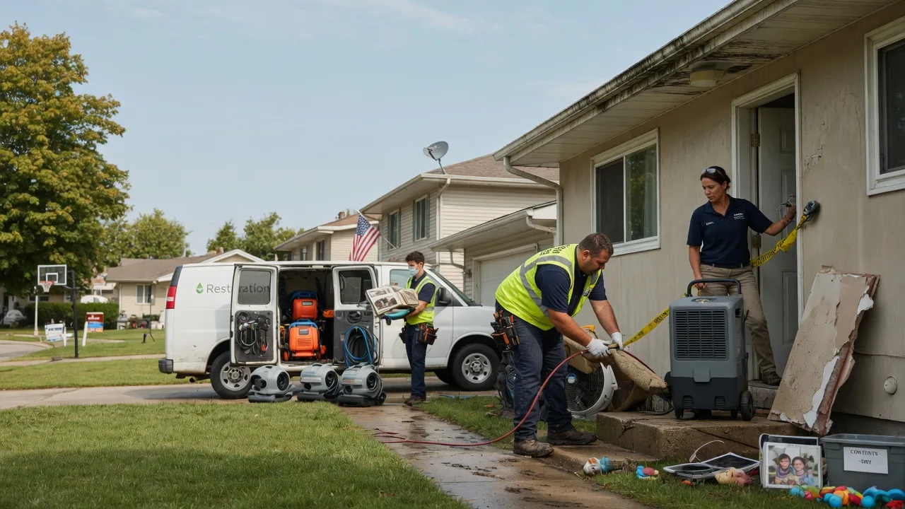 Water Damage Restoration in Delta, PA near me